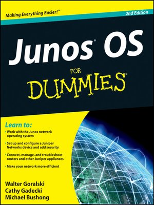 cover image of JUNOS OS For Dummies